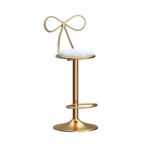 huanglyc-232 Lift Swivel Barhocker Home Island Esszimmerstuhl Einfache Moderne Rezeption Stuhl Hohe Hocker(Weiß) von huanglyc-232