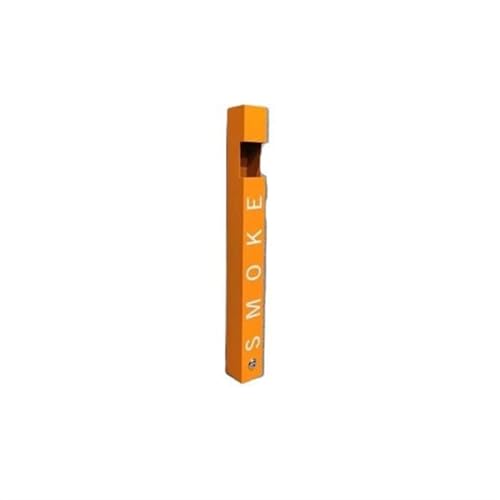 huanglyc-232 Mülleimer, Einfache Atmosphäre, vertikaler Aschesäulen-Raucherkiosk, hängende Zigarettenkippensäule, feststehender Zigarettenkippensammler, Abfallbehälter für den Außenbereich(Orange) huanglyc-232 Mülleimer, Einfache Atmosphäre, vertikaler Aschesäulen-Raucherkiosk, hängende Zigarettenkippensäule, feststehender Zigarettenkippensammler, Abfallbehälter für den Außenbereich(Orange) von huanglyc-232