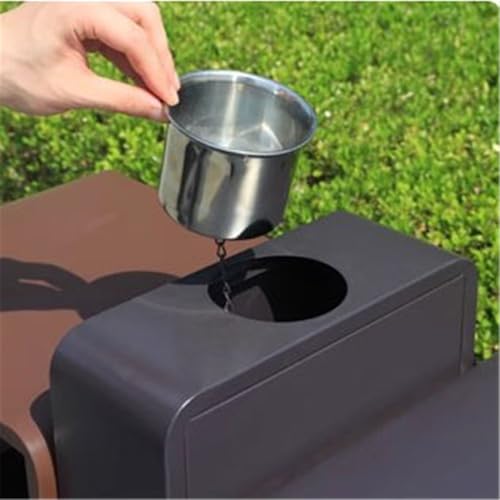 huanglyc-232 Mülleimer, Kleinmülleimer for den Außenbereich, Metall-Mülleimer mit Aschenbecher for öffentliche Bereiche, Abfallbehälter für den Außenbereich huanglyc-232 Mülleimer, Kleinmülleimer for den Außenbereich, Metall-Mülleimer mit Aschenbecher for öffentliche Bereiche, Abfallbehälter für den Außenbereich von huanglyc-232