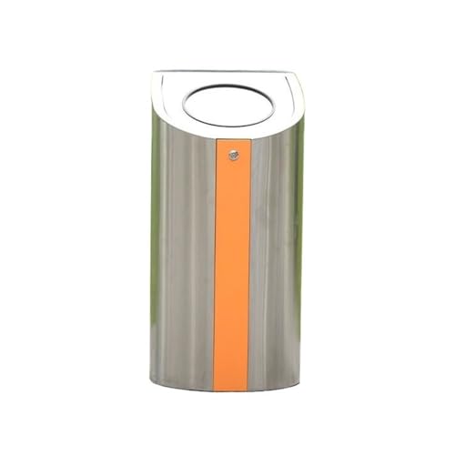 huanglyc-232 Mülleimer, Kommerzieller Haushalt mit Deckel Mülleimer Edelstahl Outdoor Kleiner von huanglyc-232
