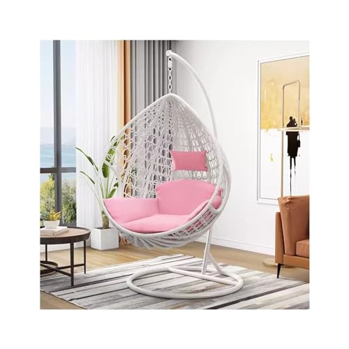 huanglyc-232 Rattanstuhl- Hängender Korbstuhl, Rattanstuhl, Innenschaukel, Hängesessel, Wiege, Hängehängematte, Schaukelstuhl Terrassen-Loungesessel von huanglyc-232