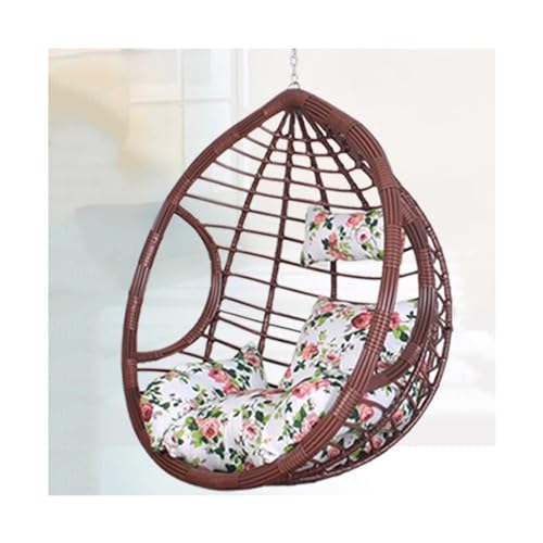 huanglyc-232 Rattanstuhl- Hängender Stuhl Im Freienschaukel-Schaukelstuhl-Innenbalkon-Hängematten-Haushalts-hängender Korb-Rattan-Stuhl Terrassen-Loungesessel von huanglyc-232