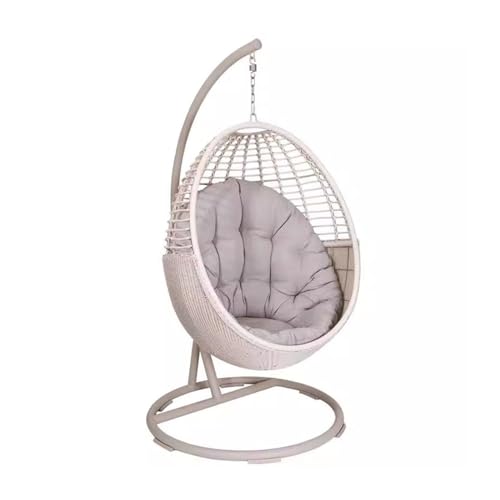 huanglyc-232 Rattanstuhl- Outdoor Schaukel Indoor Und Outdoor Vogelnest Balkon Hängesessel Korb Rattan Stuhl Haushalt Wiege Stuhl Terrassen-Loungesessel von huanglyc-232