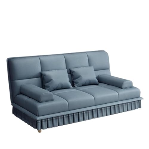 huanglyc-232 Umwandelbares Schlafsofa- Doppelt verwendbares, multifunktionales Klappsofabett, kleines Apartmentdesign, Wohnzimmer zu Hause(Grigio) von huanglyc-232