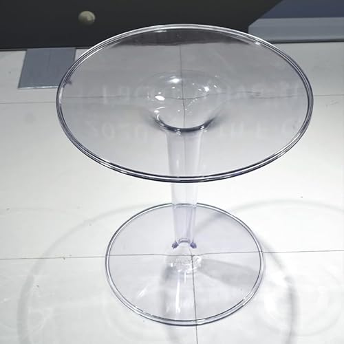 Moderner kleiner Couchtisch Sofatisch Teetisch, Acryl-Kantentisch, nordischer einfacher transparenter Teetisch, Balkon, kleiner runder Tisch, kreativer Ecktisch, moderner kleiner Couchtisch , für Zuha von huangwei-2018