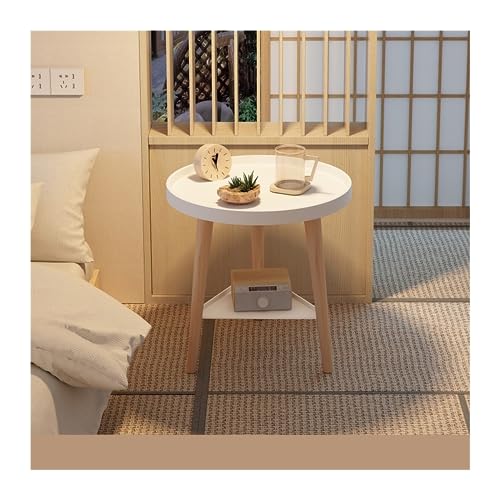 Moderner kleiner Couchtisch Sofatisch Teetisch, Kleiner runder Tisch, moderner, minimalistischer Wohnzimmer-Balkon-Schlafzimmer, einfach zusammengebauter kleiner Couchtisch , für Zuhause, Wohnzimmer, von huangwei-2018