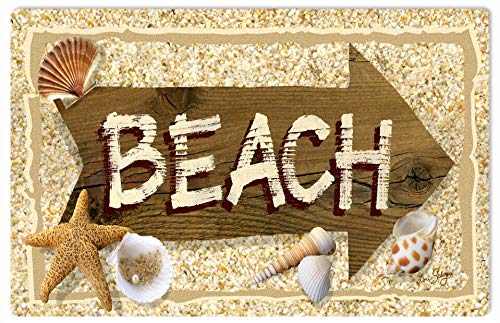 Direction to Beach Straßenschild Metallschild Blechschild Vintage Retro Home House Man Cave Wandbehang Dekor 30,5 x 20,3 cm Direction to Beach Straßenschild Metallschild Blechschild Vintage Retro Home House Man Cave Wandbehang Dekor 30,5 x 20,3 cm von huangyanyen