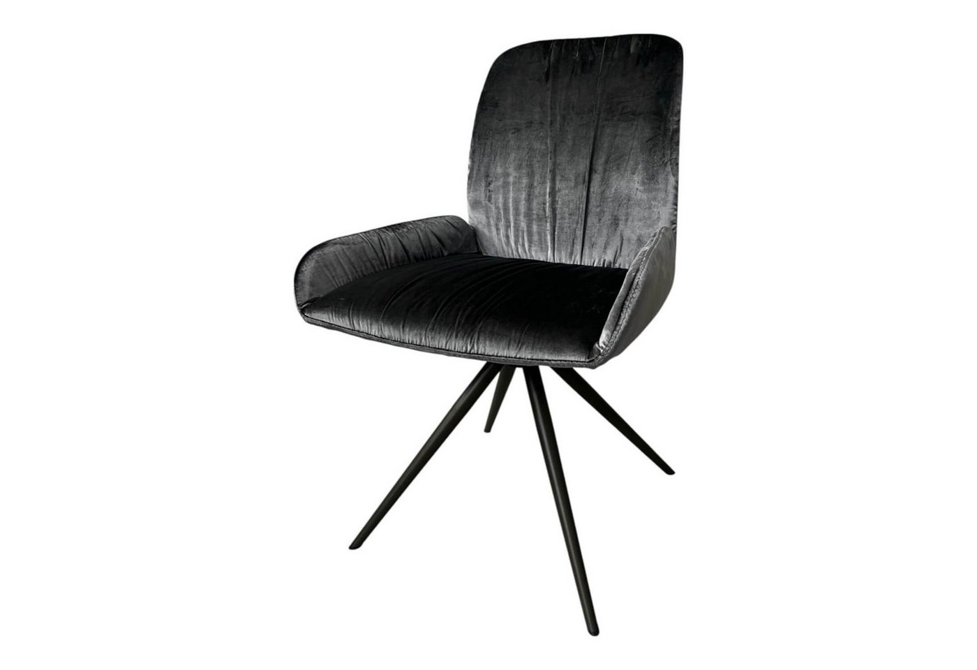 hülsta Esszimmerstuhl Stuhl S1000 Stoff Velour Glänzend Blaugrau Gestell Anthrazit hülsta Esszimmerstuhl Stuhl S1000 Stoff Velour Glänzend Blaugrau Gestell Anthrazit von hülsta