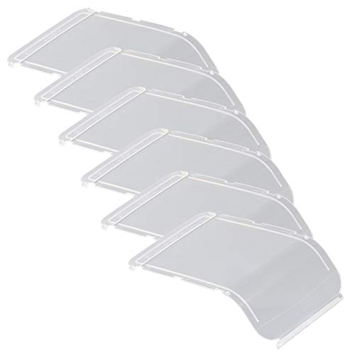 Deckel für Sichtboxen Größe 2 im 6er Pack Transparent Verschluss Deckel für Sichtboxen Größe 2 im 6er Pack Transparent Verschluss von hünersdorff