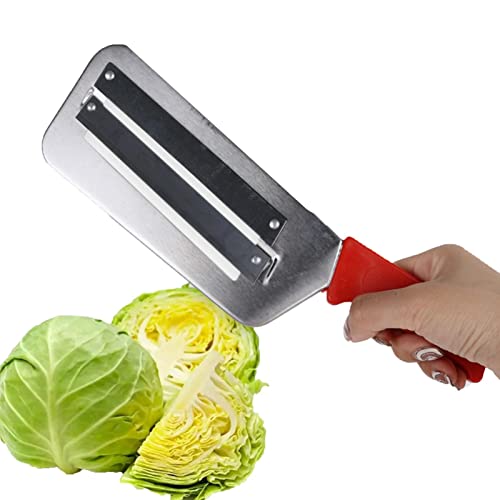 huiba , humanisierter Kohl-Zerkleinerer mit Doppelklinge, Gemüseschaber zur Zubereitung von Kohl für viele Gerichte zum Kochen zu Hause huiba , humanisierter Kohl-Zerkleinerer mit Doppelklinge, Gemüseschaber zur Zubereitung von Kohl für viele Gerichte zum Kochen zu Hause von huiba
