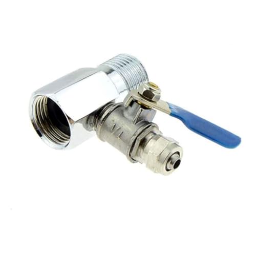 1 Stück Edelstahl-Adapter 1/2 Zoll (8mm) Außengewinde für Wassersystem von huicouldtool