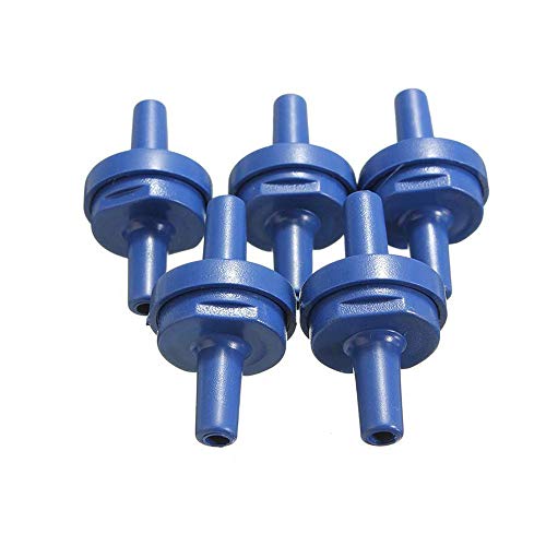 5 Stück Kunststoff dunkelblau Einweg-Rückschlagventile Anti-Siphon für die Pumpe von huicouldtool