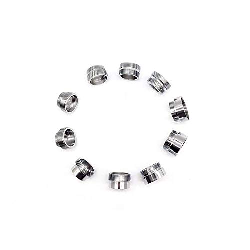 Adapter 16 20 22 24 mm außengewinde transfer 22 mm anschluss dusche bad küche messing material wasserhahn zubehör,F16-M22 von huicouldtool