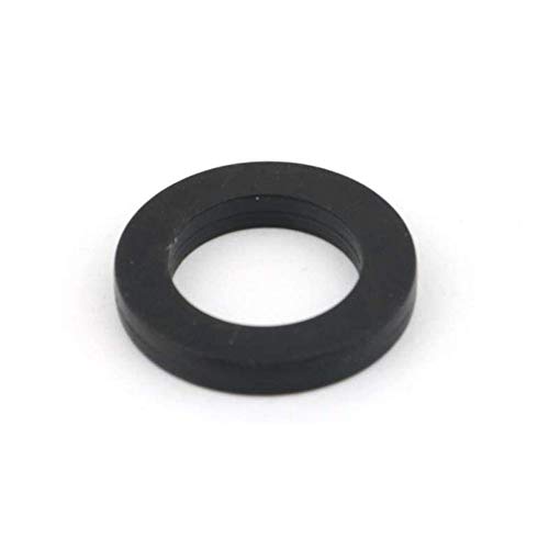 huicouldtool 20 stücke 1/4 3/8 1/2 3/4 1 Silicon Flachdichtung O-Ring Dichtscheibe Ring Sanitär Wasserhahn Washer Dichtring,3 mm, schwarz, 318 Zoll von huicouldtool