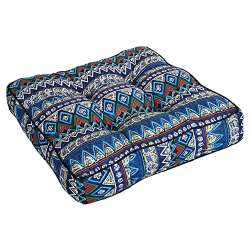 huihuijia Bodenkissen Küche Sitzkissen Stuhlkissen Tatami Outdoor Sitzpolster Sitzpolster für Essstühle Tatami Yoga Boden Sitzkissen Kissen Blau von huihuijia