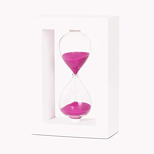 huihuijia Timer, Sanduhr, für Kinder, Sanduhr, 5 Minuten, Rosa, 15 Minuten von huihuijia