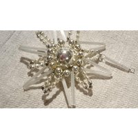 Antikes Gablonz Ornament.. Stern.. .aus Den 50 Er Jahren.seltenes Sammlerstück.wunderschönes Brocante, Vintage.aus Glas Und Metall. Rar Antikes Gablonz Ornament.. Stern.. .aus Den 50 Er Jahren.seltenes Sammlerstück.wunderschönes Brocante, Vintage.aus Glas Und Metall. Rar von huldazart