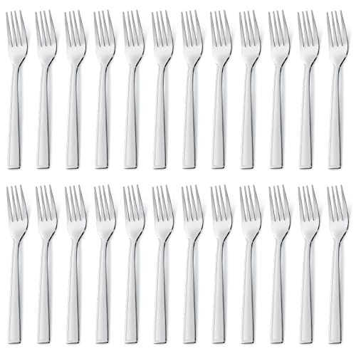 Tafelgabeln 24 Stück, Hunnycook Edelstahl Gabel Set, Besteck Gabeln Geeignet für Hause Restaurant Im Freien, Spülmaschinenfest von hunnycook