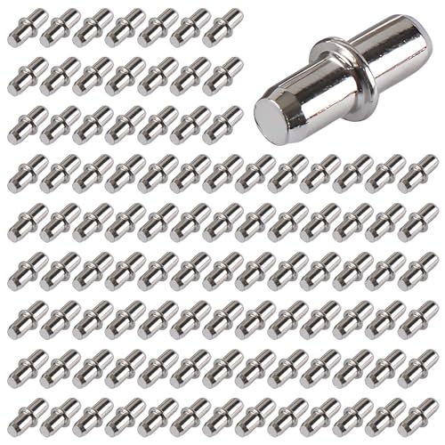 100PCS Einlegeboden Halter, 5x16MM, Regalbodenträger, Bodenträger für Einlegeböden, Geeignet für Möbel, Schränke, Regale, Möbelzubehör. 100PCS Einlegeboden Halter, 5x16MM, Regalbodenträger, Bodenträger für Einlegeböden, Geeignet für Möbel, Schränke, Regale, Möbelzubehör. von huoanpo