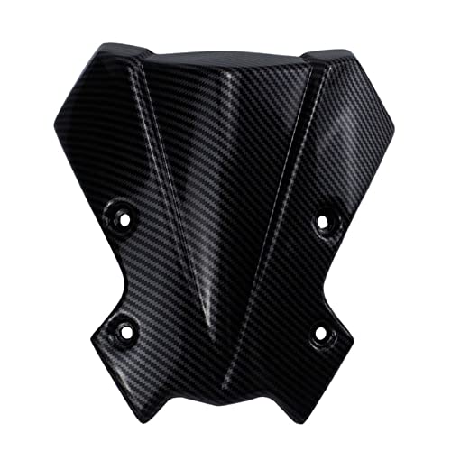 Schirmabweiser Motorrad Sportverkleidung Windschutzscheibe Visier Windschutzscheibe Für Kawasaki Für Z650 Für Z900 2020 2021 2022 Windschild (Farbe : Carbon Color) von huorili