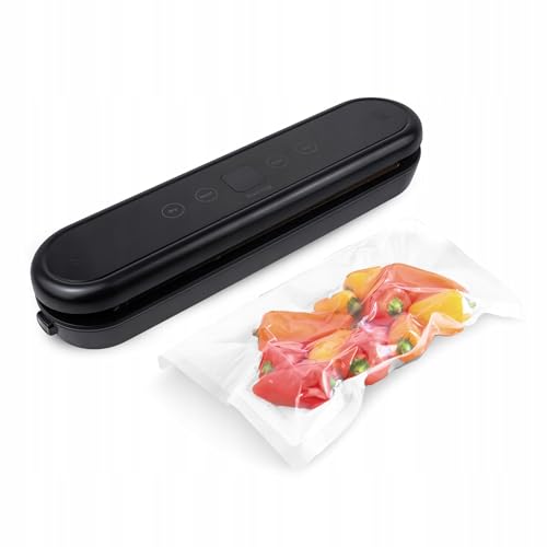 Huslog Vakuumverpackungsgerät Für Lebensmittel Tragbar 80 W + 5 Beutel von huslog