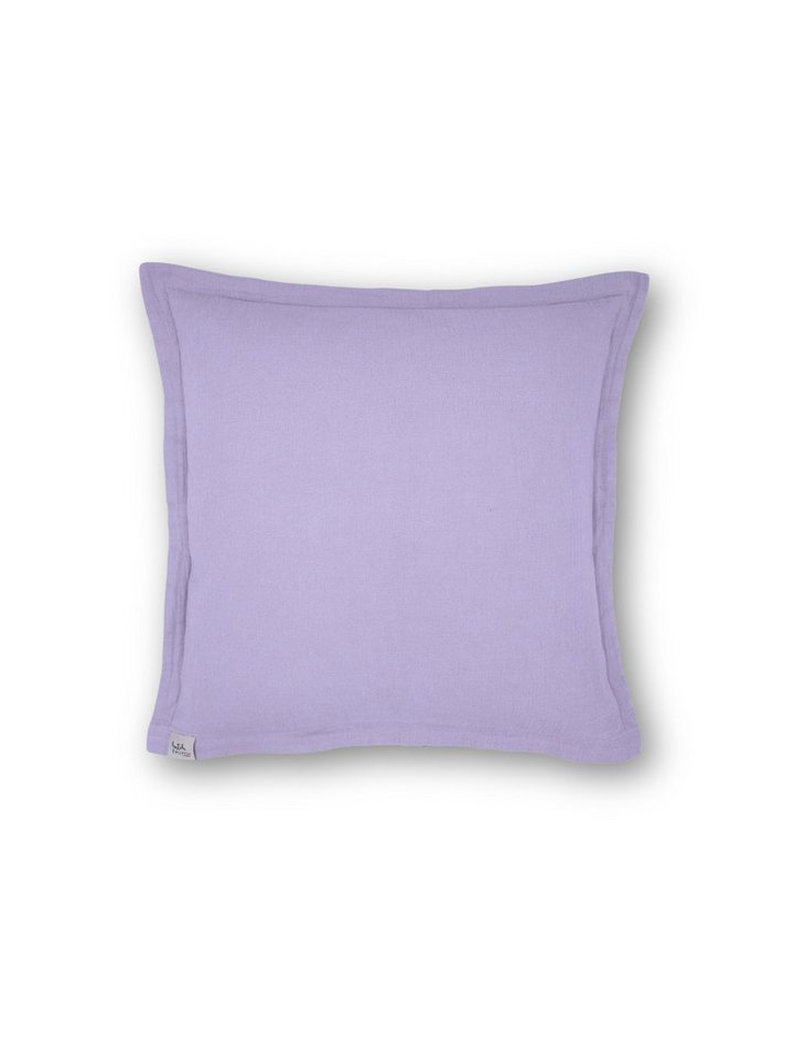 hutch&putch Kissenhülle Musselin Sofakissen Bezug 50x50 cm - Kissenbezug - 100% Bio Baumwolle, (1 Stück), Kissenhülle - Handmade in Germany von hutch&putch