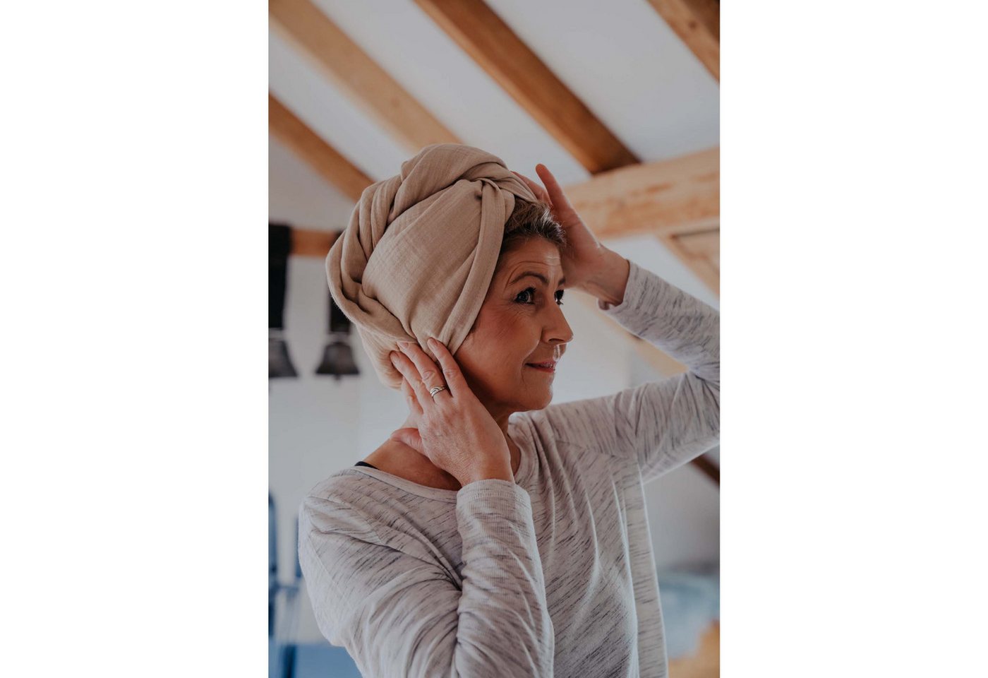 hutch&putch Turban-Handtuch Musselin-Turban, für langes und kurzes Haar geeignet hutch&putch Turban-Handtuch Musselin-Turban, für langes und kurzes Haar geeignet von hutch&putch