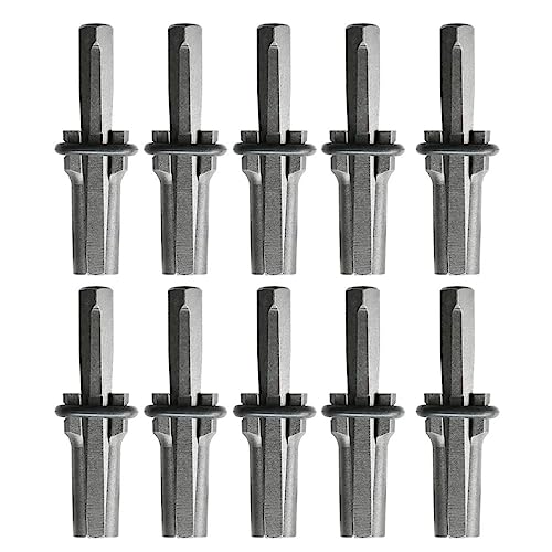 10 Stück Handwerkzeug 5/8 Zoll Stecker & Feder Shims Beton Stein Splitter Marmor Stecker Keile Federscheiben von huwvqci