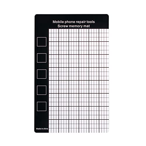 Repair Mat Magnetic Screw Mat Memory Pad for Repair Tools Screw 9x14.5cm Disassembly Repair Mobile Phone Work Pad Magnetic Pad for Screws Magnetic Pad for Phone Case Magnetic Pad for Tools Magnetic Repair Mat Magnetic Screw Mat Memory Pad for Repair Tools Screw 9x14.5cm Disassembly Repair Mobile Phone Work Pad Magnetic Pad for Screws Magnetic Pad for Phone Case Magnetic Pad for Tools Magnetic von huwvqci