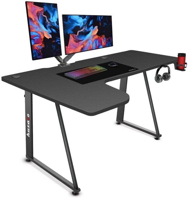 huzaro Eckschreibtisch Hero 7.7 Spieltisch Schreibtisch PC Computer Schreibtisch Ergonomische von huzaro