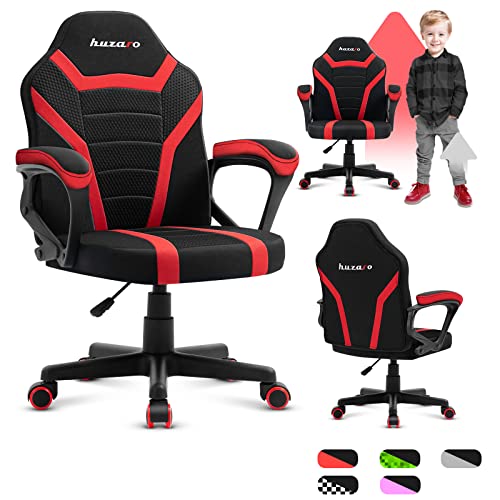 huzaro Ranger 1 0 Gaming Stuhl für Kinder Bürostuhl Gamer Chair Schreibtischstuhl ergonomisches modernes Design Armlehnen Sitzhöhenverstellung Gummiräder von huzaro