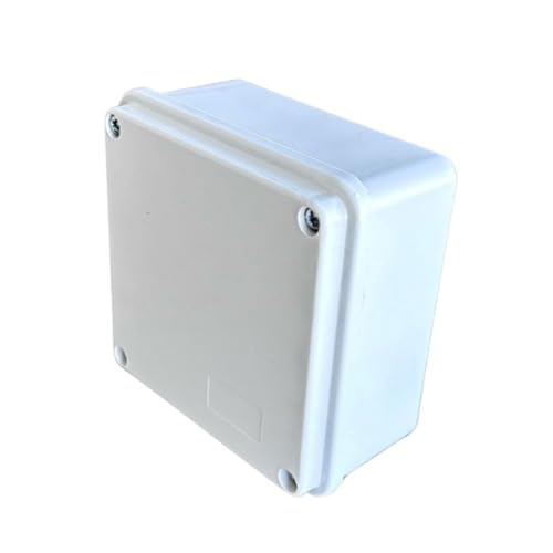 Anschlussdose Abzweigdose Wasserdichtes Abzweigkasten Elektrisches Anschlusskästen | Kunststoff Fall Verdrahtungs Verteilerkasten Aufputz (10 x 10 x 5 cm) von huzur elektrik