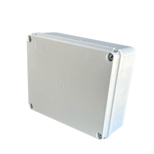 Anschlussdose Abzweigdose Wasserdichtes Abzweigkasten Elektrisches Anschlusskästen | Kunststoff Fall Verdrahtungs Verteilerkasten Aufputz (25 x 20 x 9 cm) von huzur elektrik