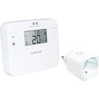 hvh Raumthermostat, weiß, BxHxL: 12 x 3 x 9,8 cm, für Infrarotheizung HVH - weiss | silberfarben von hvh