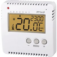 hvh Raumthermostat, weiß, BxHxL: 8 x 2,7 x 8 cm, für Infrarotheizung HVH - weiss | silberfarben von hvh