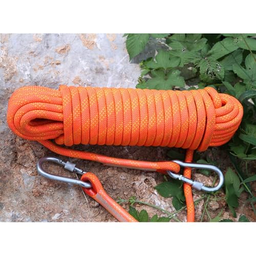 16mm Statisches Kletterseil Für Draußen 49ft 82ft 115ft 148ft 295ft 591ft Hochfestes Geflochtenes Polyesterseil Zum Baumklettern Baumpfleger Canyoneering Rettungsarbeiten von hxoity