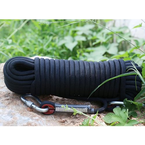 16mm Statisches Kletterseil Für Draußen 49ft 82ft 115ft 148ft 295ft 591ft Hochfestes Geflochtenes Polyesterseil Zum Baumklettern Baumpfleger Canyoneering Rettungsarbeiten von hxoity