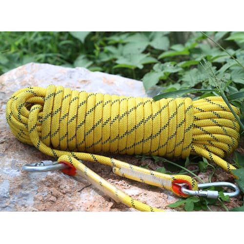 16mm Statisches Kletterseil Für Draußen 49ft 82ft 115ft 148ft 295ft 591ft Hochfestes Geflochtenes Polyesterseil Zum Baumklettern Baumpfleger Canyoneering Rettungsarbeiten von hxoity