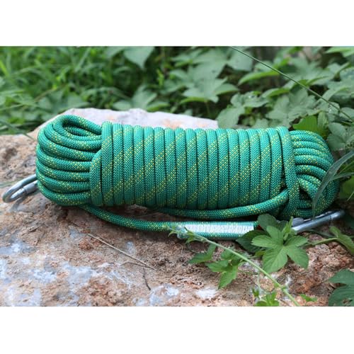 16mm Statisches Kletterseil Für Draußen 49ft 82ft 115ft 148ft 295ft 591ft Hochfestes Geflochtenes Polyesterseil Zum Baumklettern Baumpfleger Canyoneering Rettungsarbeiten von hxoity