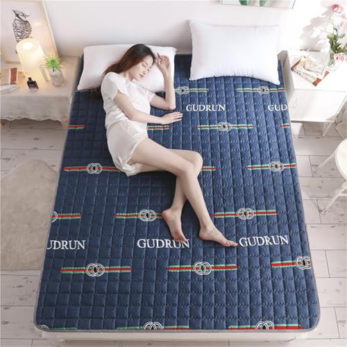 Faltbare Roll-Up-Matratze Für Studentenwohnheime Dünne Tatami-Schlafmatte Weiche, Rutschfeste Japanische Futon-Matratze Liege-Couch-Bodenbettunterlage Ausrollbares Gästebett-Kinderschlafunterlage von hxoity