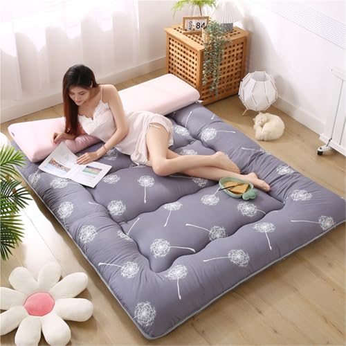 Kinder-Bodenmatte Japanische Futon-Matratze 10 cm Dick Tatami-Schlafmatratze Tragbar Weich Und Zusammenklappbar Campingmatte Isomatte Für Schlafsäle von hxoity
