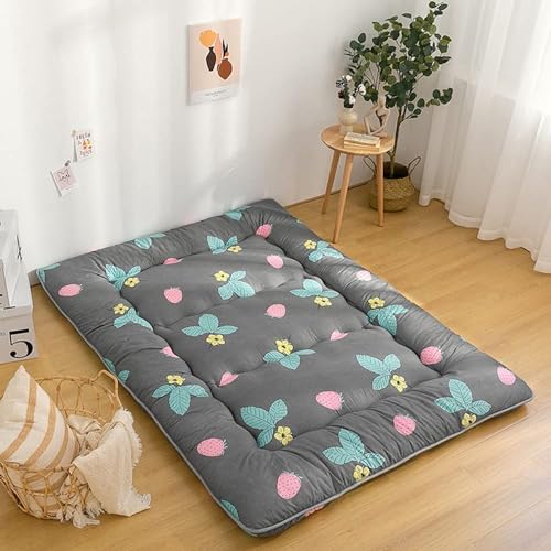 Kinder-Bodenmatte Japanische Futon-Matratze 10 cm Dick Tatami-Schlafmatratze Tragbar Weich Und Zusammenklappbar Campingmatte Isomatte Für Schlafsäle von hxoity