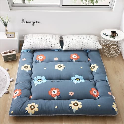Kinder-Bodenmatte Japanische Futon-Matratze 10 cm Dick Tatami-Schlafmatratze Tragbar Weich Und Zusammenklappbar Campingmatte Isomatte Für Schlafsäle von hxoity
