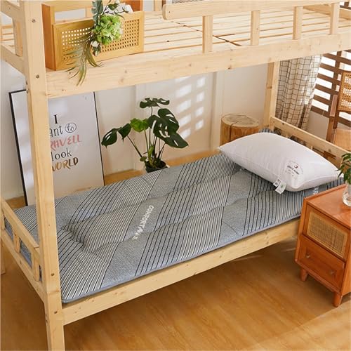 Kinder Im Schlafpad Kronenmatratze 3 cm Verdicken Tatami Schlafmatte Japanische Futon -Matratze Gästebett Ausrollen Bodenliege Couch Bett von hxoity