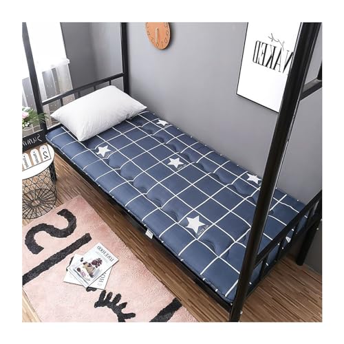 Schlafsaal Single Tatami Matratze 4 cm Verdicken Tatami Schlafmatte Japanische Futon -Matratze Gästebett Ausrollen Faltbarer Roll -Up -Studentenwohnheimmatte Kinder Im Schlafpad von hxoity