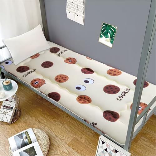Tatami Schlafmatte 4 cm Verdicken Japanische Futon -Matratze Gästebett Ausrollen Kinder Im Schlafpad Bodenliege Couch Bettmatte Futon Floor Pad Studentenwohnheimmatratze von hxoity
