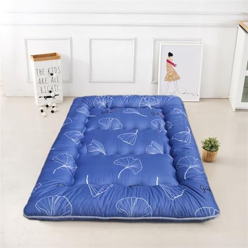 hxoity 10 cm Dick Tatami-Schlafmatratze Faltbare Rollmatte Japanische Futon-Matratze Weich Und Bequem Tragbar Faltbare Bodenmatratze Für Schlafsäle von hxoity