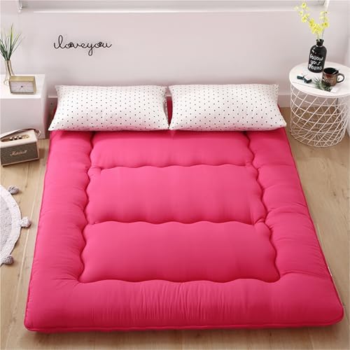 hxoity 10 cm Dick Tatami-Schlafmatratze Faltbare Rollmatte Japanische Futon-Matratze Weich Und Bequem Tragbar Faltbare Bodenmatratze Für Schlafsäle von hxoity