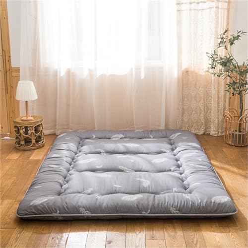 hxoity 10 cm Dick Tatami-Schlafmatratze Faltbare Rollmatte Japanische Futon-Matratze Weich Und Bequem Tragbar Faltbare Bodenmatratze Für Schlafsäle von hxoity