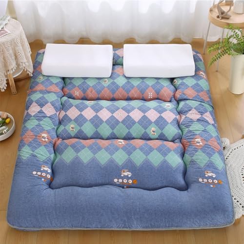 hxoity Boden-Futon-Matratze Japanische Tatami-Schlafmatte Memory-Schaum-Faltbett Roll-up-Matratze Tragbar Jungen Mädchen Full Size Boden-Liege Bett Sofas Schlafunterlage Campingmatte hxoity Boden-Futon-Matratze Japanische Tatami-Schlafmatte Memory-Schaum-Faltbett Roll-up-Matratze Tragbar Jungen Mädchen Full Size Boden-Liege Bett Sofas Schlafunterlage Campingmatte von hxoity